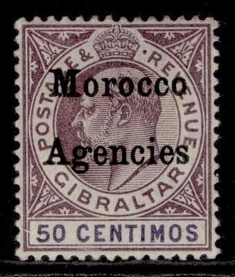 morocco-agencies-gb-edvii-sg21-50c-purple-violet-m-mint-cat-80