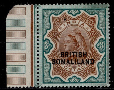 somaliland-protectorate-qv-sg23-3r-brown-green-m-mint-cat-140-marginal