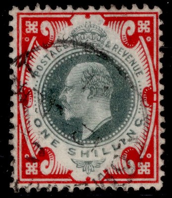 gb-edvii-sg259-spec-m46-3-1s-dull-green-scarlet-c-fine-used-cat-55-cds