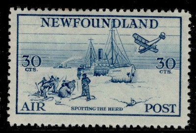 canada-newfoundland-gv-sg232-30c-light-blue-m-mint-cat-42