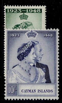 cayman-islands-gvi-sg129-130-1949-royal-silver-wedding-set-nh-mint-cat-24