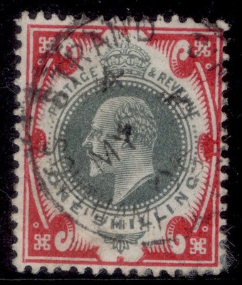 gb-edvii-sg257-spec-m45-1-1s-dull-green-carmine-fine-used-cat-40-cds