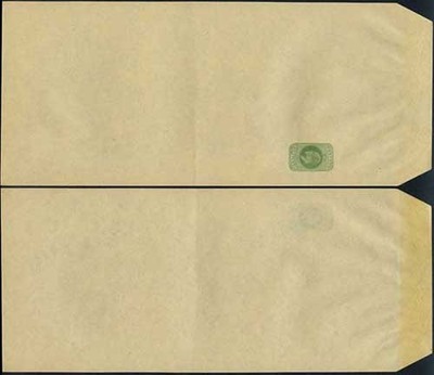 wp21-kevii-1-2d-yellow-green-newspaper-wrapper-stamp-lw5-mint