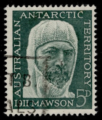 australia-antarctic-territory-qeii-sg7-5d-myrtle-green-fine-used