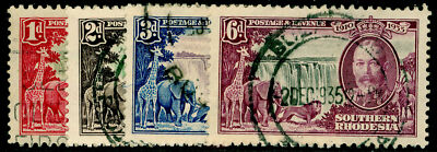 southern-rhodesia-sg31-34-1935-silver-jubilee-set-fine-used-cat-42