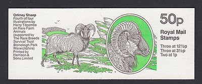 fb26-apr-1983-orkney-sheep-4th-farm-animals-50p-folded-booklet-good-perfs