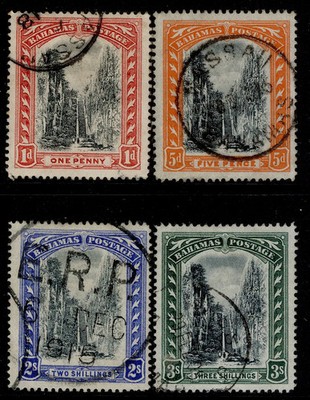 bahamas-edvii-sg58-61-1901-03-complete-set-fine-used-cat-170