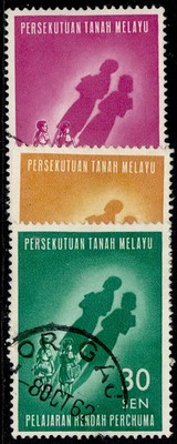 malayan-federation-qeii-sg29-31-1962-free-primary-education-set-fine-used