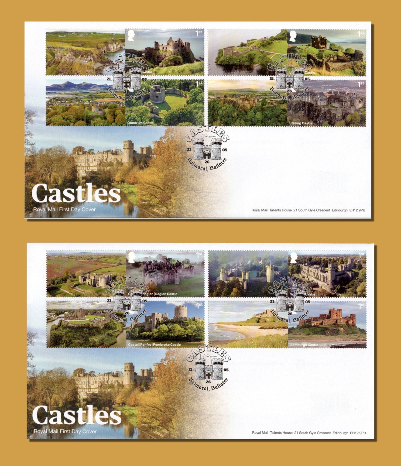 gb-2026-castles-collector-sheet-fdcs-2