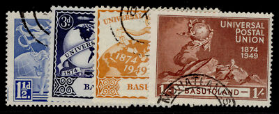 basutoland-gvi-sg38-41-anniversary-of-upu-set-fine-used