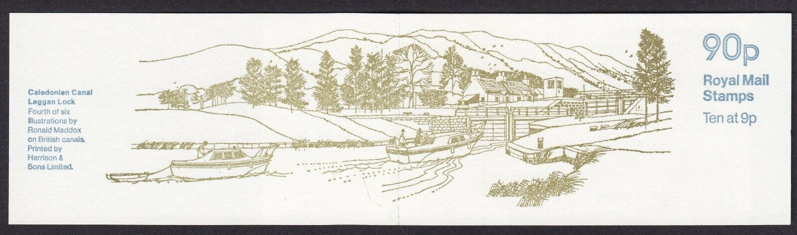 fg5b-1978-british-canals-no-4-caledonian-90p-folded-booklet-good-perfs