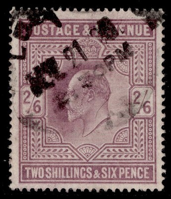 gb-edvii-sg261-spec-m49-1-2s-6d-pale-dull-purple-c-used-cat-180