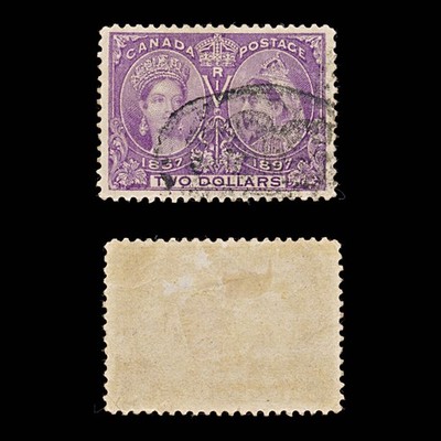 9436-canada-sg137-2-dark-purple-1897-sc-62-mi50-used-c425