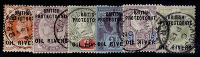 niger-coast-protectorate-qv-sg1-6-1892-94-set-fine-used-cat-130-cds-pmks