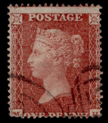 gb-qv-sg21-1d-red-brown-sc16-die-ii-fine-used-cat-50-mh