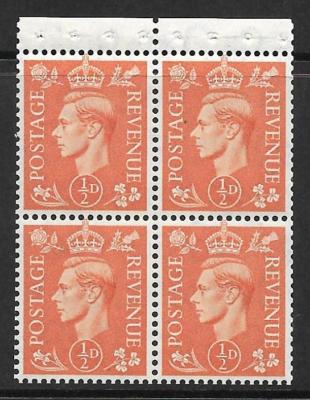 qb8-perf-type-p-d-pale-orange-booklet-pane-unmounted-mint-mnh