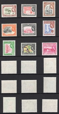 british-guiana-sg354-65-new-wmk-set-of-9-superb-u-m-cat-75-pounds
