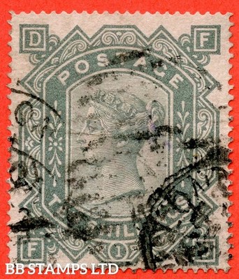 sg-128-j124-fd-10-greenish-grey-a-fine-used-example-b55894
