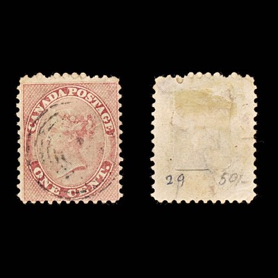 9314-canada-sg29-1c-rose-1859-sc-14-mi10-used-c50