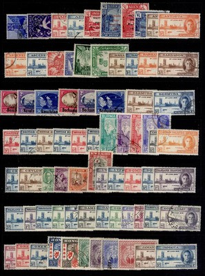 gvi-1946-commonwealth-victory-complete-collection-fine-used-cat-100