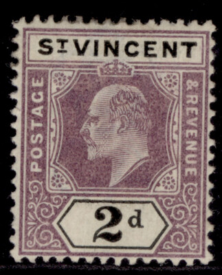 st-vincent-edvii-sg78-2d-dull-purple-black-m-mint
