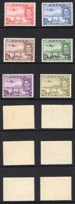 papua-sg163-8-1939-set-of-6-superb-u-m-cat-85-pounds
