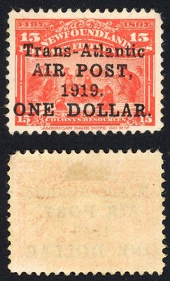 newfoundland-sg143-one-dollar-on-15c-air-post-m-m-cat-130-pounds