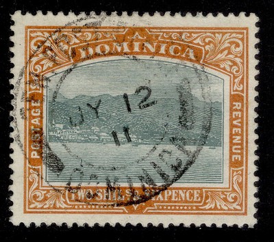 dominica-edvii-sg45-2s-6d-grey-green-maize-very-fine-used-cat-70