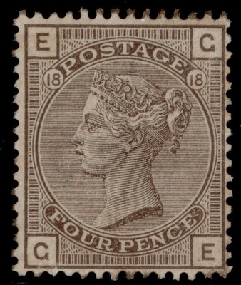 gb-qv-sg160-4d-grey-brown-plate-18-lh-mint-cat-350-ge