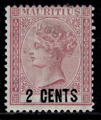 mauritius-qv-sg83-2c-dull-rose-m-mint-cat-24