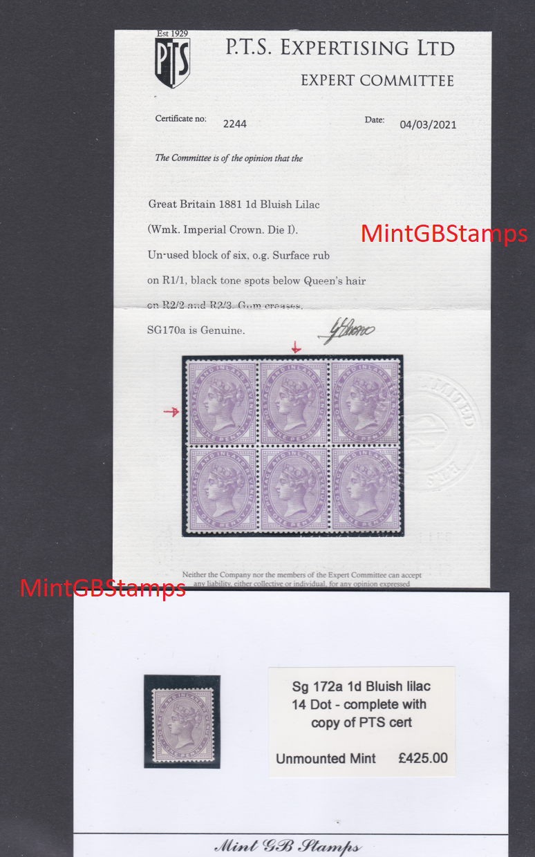 sg-172a-1d-bluish-lilac-14-dot-with-copy-pts-cert-unmounted-mint
