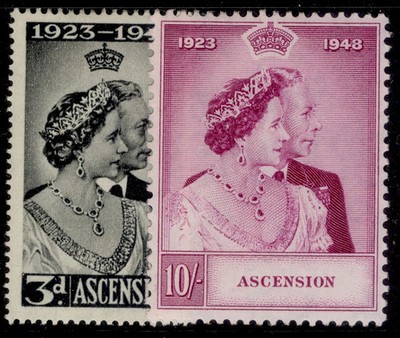 ascension-gvi-sg50-51-1948-royal-silver-wedding-set-m-mint-cat-50