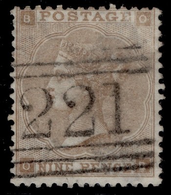 gb-qv-sg86-9d-bistre-used-cat-325-ob