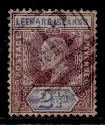 leeward-is-edvii-sg23a-2d-dull-purple-ultramarine-used-cat-160-wide-a