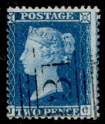 gb-qv-sg34-2d-blue-plate-5-lc14-fine-used-cat-50-jc