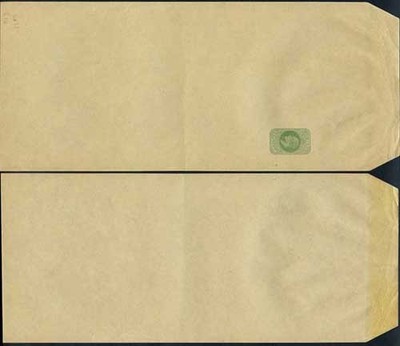 wp21-kevii-1-2d-yellow-green-newspaper-wrapper-stamp-lw5-mint