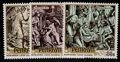 cook-islands-penrhyn-island-qeii-sg104-106-1977-christmas-set-nh-mint