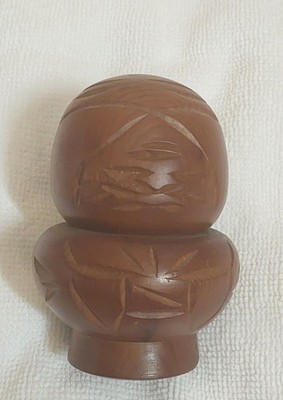 vintage-5-11-59-signed-daruma-kokeshi-doll-katase-kaihei-8cm-64gm-pre-owned