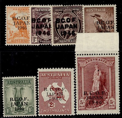 australia-bcof-japan-gvi-sg-j1-j7a-1946-47-complete-set-nh-mint-cat-200