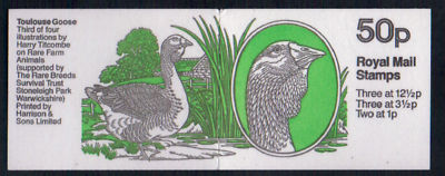 fb25-apr-1983-toulouse-goose-3rd-farm-animals-50p-folded-booklet-good-perfs