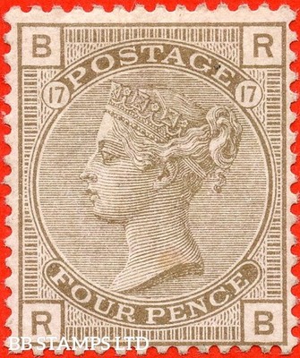 sg-160-j68-1-rb-4d-grey-brown-plate-17-a-fine-unmounted-mint-b83449