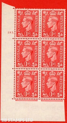 sg-486-q5g-1d-pale-scarlet-a-mounted-mint-control-block-of-6-no-cont-b85209