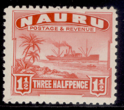 nauru-gv-sg28b-1d-scarlet-nh-mint