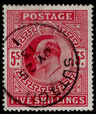 gb-edvii-sg318-spec-m52-2-5s-carmine-very-fine-used-cat-200-cds