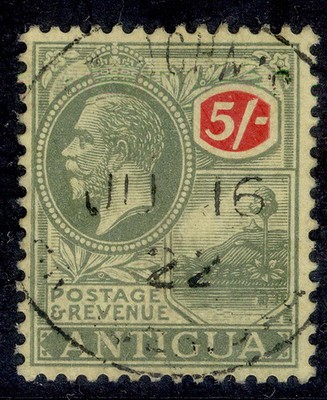antigua-gv-sg60-5s-green-red-pale-yellow-vfu-cat-50
