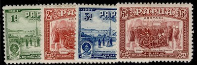 aus-papua-british-new-guinea-gv-sg146-149-1934-protectorate-set-m-mint