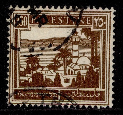 palestine-gv-sg109-250m-brown-fine-used