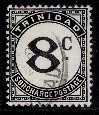trinidad-tobago-gvi-sg-d29a-8c-black-fine-used-cat-50-chalky-paper