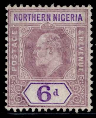 northern-nigeria-edvii-sg25a-6d-dull-purple-violet-lh-mint-cat-55-chalky