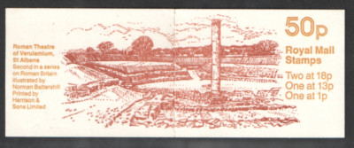 fb37-50p-roman-theatre-2nd-roman-britain-folded-booklet-cyl-b21-b4-b30